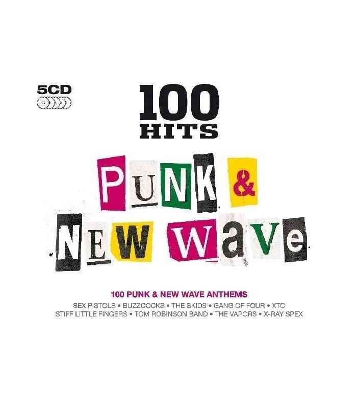 Punk & New Wave 100 Hits - 5 CD