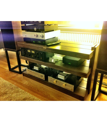 Guizu SWAV-3AL Portaelettroniche 3 ripiani legno massello