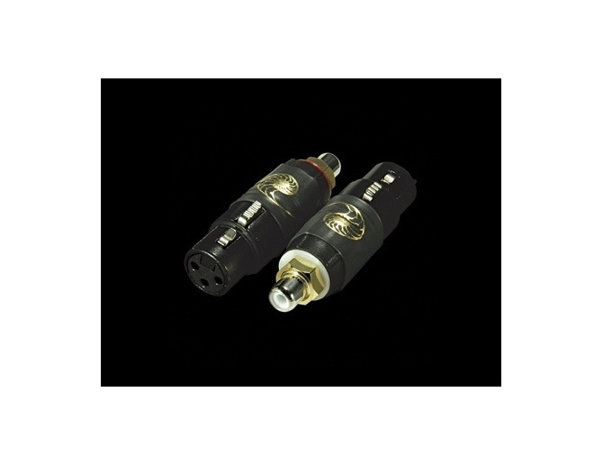 Cardas Female XLR to RCA Adapter black series (Set of 2)