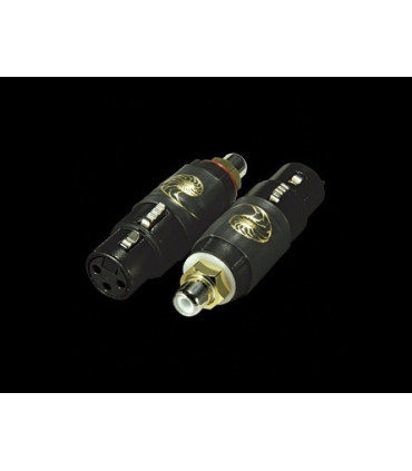 Cardas Female XLR to RCA Adapter black series (Set of 2)