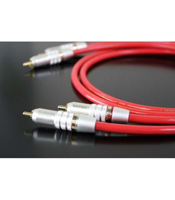 KRYNA クライナ　INCA7 1.0mペア インターコネクトケーブル Inca7（RCA） 生産休止（在庫僅少） | KRYNA