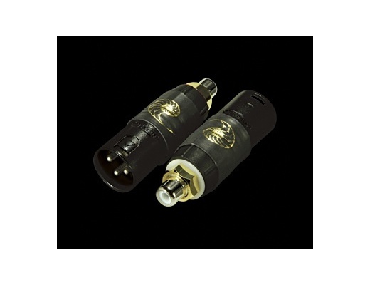 Cardas Male XLR to RCA Adapter black series (Set of 2)