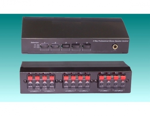 TCC TC-25 5-Way Stereo Speaker Selector