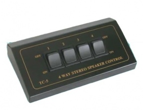 TCC TC-5 4-Way Stereo Speaker Selector