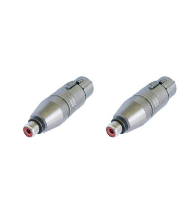 Adaptors Neutrik female XLR/female RCA (Set of 2)