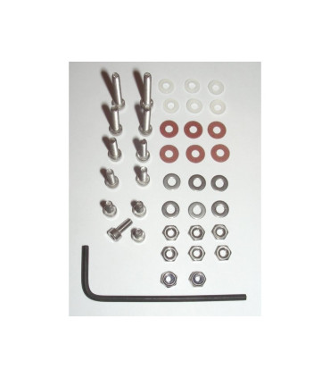 Turntable non-magnetic Cartridge mounting Kit 39 pcs.