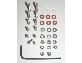 Kit montaggio fonorivelatore per giradischi amagnetico 39 pezzi