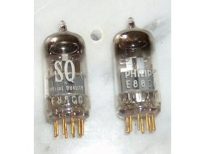 Philips E88CC SQ Gold pins N.O.S. selected pair tubes