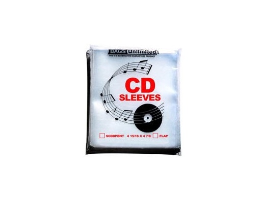 100 BagsUnlimited CD Sleeves