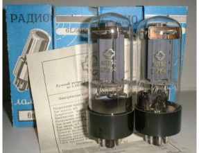 6L6 Made in Russia N.O.S. Selected quartet tubes