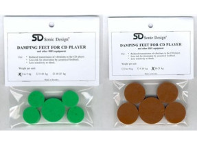 Sonic Design CD/SACD/DVD Damping Feet (Set of 5)