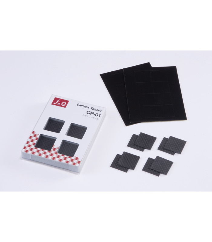 "fo.Q" CP-01 Carbon Spacer Feet (Set of 8)